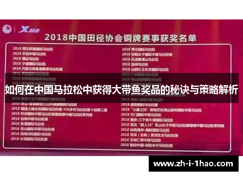 如何在中国马拉松中获得大带鱼奖品的秘诀与策略解析